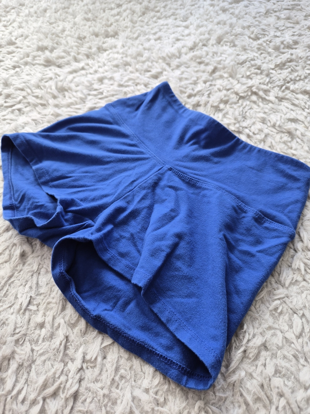 Wild Fable Cobalt Blue High-Waisted Mini Booty Shorts - XXS - Picture 4 of 11